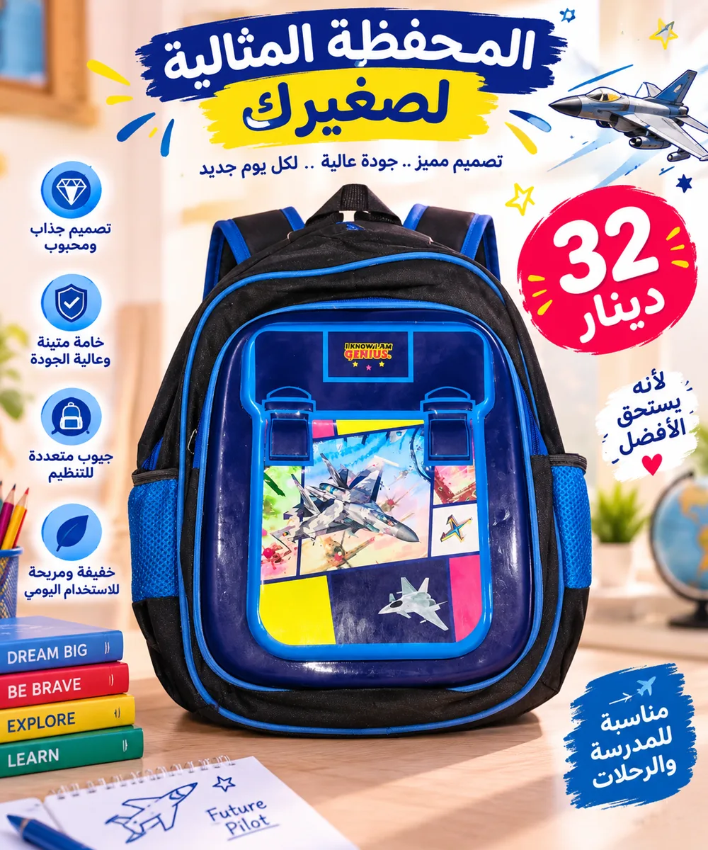 Cartable Jet Genius